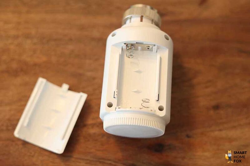 Batteriewechsel bei Lupus Electronics Heizkörperthermostat V2